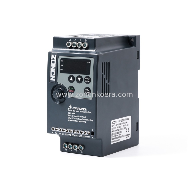 Small Inverter 220v Single Phase 0.75kw 1.5kw 2.2kw 3.7kw VFD Inverter AC Drive