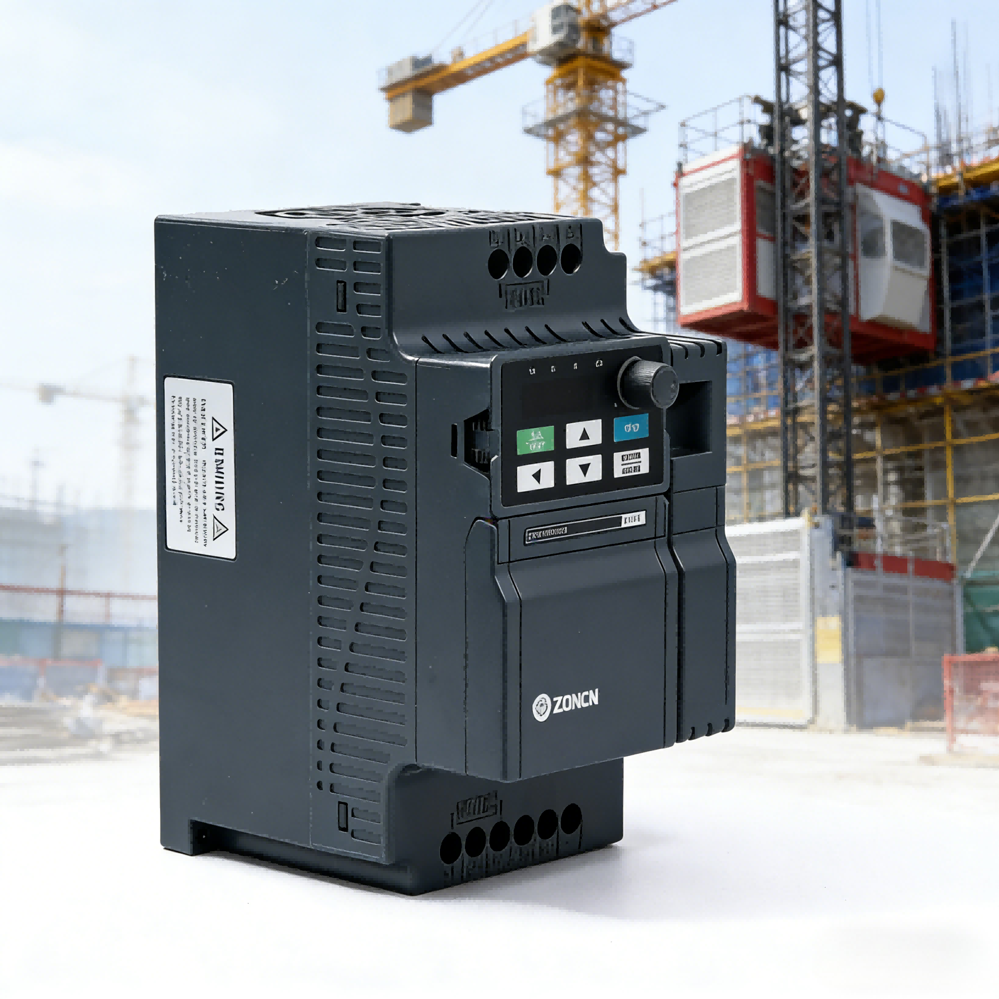 Inverter 380V 7.5KW VSD VFD Dedicated For Construction Hoists Open Loop Vector Control Industry Specific