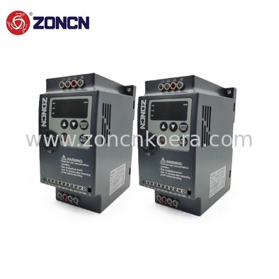 অরিজিনাল ZONCN NZ100-2R2G-2 VFD 220v 2.2kw 3hp একক ফেজ পরিবর্তনশীল ফ্রিকোয়েন্সি ড্রাইভ