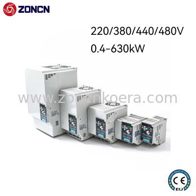 VFD ভেরিয়েবল ফ্রিকোয়েন্সি ড্রাইভ 380V 11kW 15HP 3 ফেজ এসি ইনভার্টার মোটর গতি নিয়ন্ত্রণের জন্য অন্তর্নির্মিত EMC ফিল্টার সহ